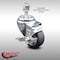 Service Caster 3.5 Inch SS Thermoplastic Rubber Swivel 12mm Threaded Stem Caster with Brake SCC-SSTS20S3514-TPRB-TLB-M1215 - alternate 3